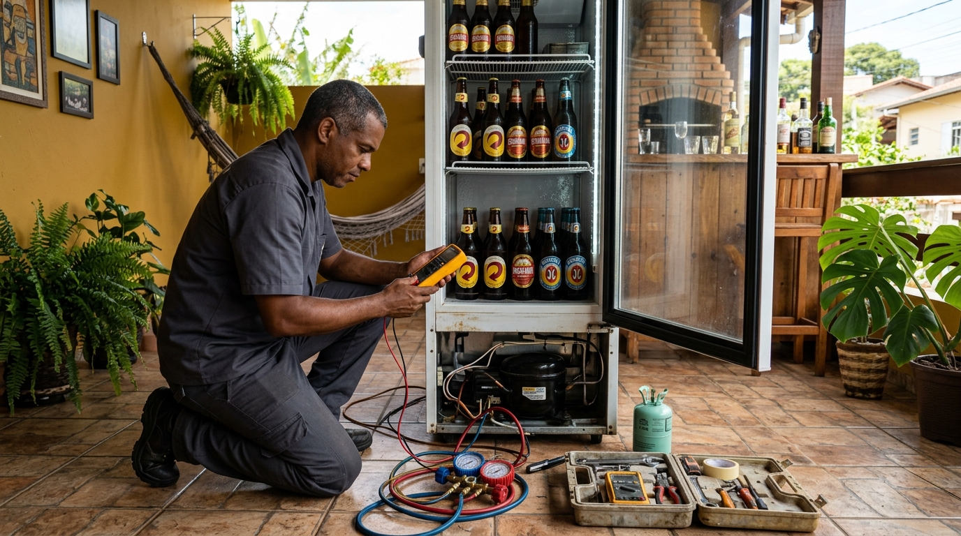 Conserto de Cervejeira em Piracicaba-SP